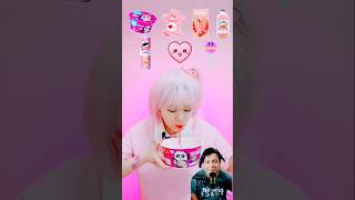 Pink challenge😱 challenge pinkchallenge ramenpink food [upl. by Phyllys]