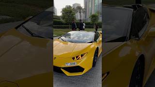 Lamborghini peele rang di 🏎️💫💥💛 shorts travel dubai lamborghini supercars [upl. by Stanfill101]