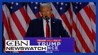 What Trump’s Triumph Means for the US and Israel  CBN NewsWatch  November 6 2024 [upl. by Annorah]