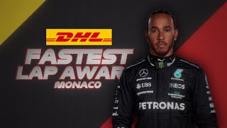 Lewis Hamilton Sets The Fastest Lap in Monaco  2023 Monaco Grand Prix  DHL [upl. by Karrie]