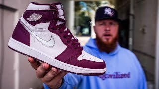 ARE THE JORDAN 1 BORDEAUX SNEAKERS MADE JUST FOR ME [upl. by Pederson104]