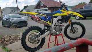 2020 RMZ250 Yoshimura RS4 Full Exhaust System [upl. by Weaks]