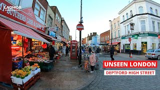 London walk Deptford High Street  UNSEEN LONDON [upl. by Hannahoj]