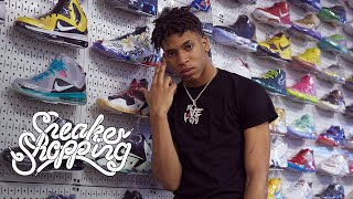 NLE Choppa Goes Sneaker Shopping With Complex [upl. by Neelav]