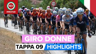 Giro Donne 2023 Highlights  Tappa 9 [upl. by Soalokcin347]