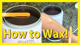 How to Wax At Home [upl. by Dorwin]