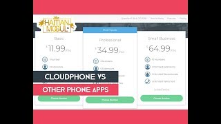 CloudPhone vs Google Voice Sideline 2nd Line etc VERY INFORMATIONAL [upl. by Ainahs410]