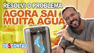 APRENDA FÁCIL COMO MELHORAR A VAZÃO DE ÁGUA O SEU PURIFICADOR ELECTROLUX [upl. by Llirred]