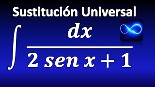 320 Integrales Racionales Trigonométricas Sustitución Universal [upl. by Tuppeny380]