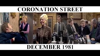 Coronation Street  December 1981 [upl. by Inafetse916]