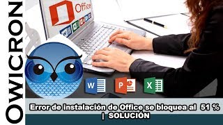 ✅ Error de instalación de Office se bloquea al 51   SOLUCIÓN [upl. by Ettesyl995]