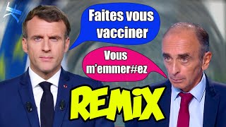 Macron ft Zemmour  Faites vous vacciner REMIX [upl. by Akirahs]