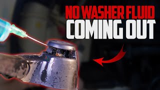 4 Reasons Your Washer Fluid Not Coming Out  How to Fix [upl. by Carnay832]