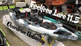 Feelfree Lure 115 With Factor installed Overdrive UNBOXING VIDEO [upl. by Darell816]