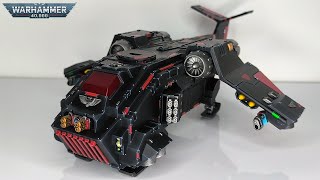 Dark Angels Stormraven Gunship  Warhammer 40K [upl. by Piers]