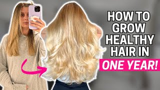 How I Grew Long Healthy Hair After Chopping It Off How To Grow Long Hair  Hair Growth Tips [upl. by Notyad576]