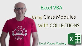 Excel VBA Using Class Modules with Collections 55 [upl. by Kotto223]