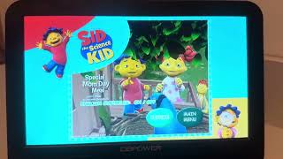 Openingmenu walkthrough to Sid the Science Kid Special Mom Day Meal 2011 Singaporean DVD [upl. by Strickman]