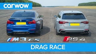 BMW E92 M3 GTS vs Audi RS4 B7  DRAG RACE ROLLING RACE amp REVIEW [upl. by Eremehc]