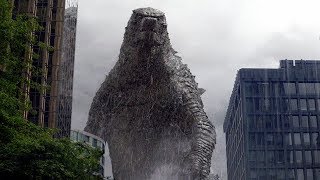 Godzilla vs MUTO quotLet Them Fightquot Scene  Godzilla 2014 Movie Clip HD [upl. by Lucinda]