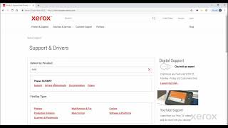 Xerox® Phaser® 3635 Downloading a Print Driver from Xeroxcom [upl. by Tirza]