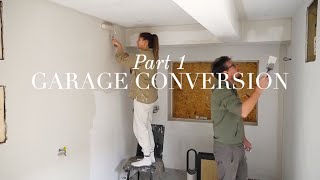 Garage Conversion Part 1 [upl. by Anika]