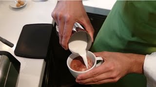 Die Perfektion der heißen Schokolade Tutorial of Hot Chocolate [upl. by Asselem]