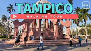 Tampico Tamaulipas  Walking Tour  Mexico in 4k60fps with Captions [upl. by Chenay]