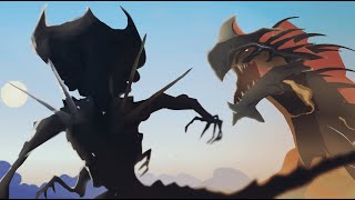 Queen Xenomorph VS Reaper Queen  Stick Nodes Animation [upl. by Niko]