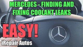 Fixing Mercedes Coolant Leaks [upl. by Acinorev]