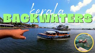 kerala backwater  drone ನೀರಿಗ ಬಿತ್ತು ಗುರು 😫  Alleppey  timelinedocs [upl. by Aitas]