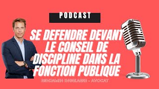 LE CONSEIL DE DISCIPLINE DU FONCTIONNAIRE [upl. by Ettie61]