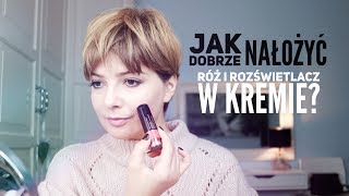 🧐 Gdzie i Jak Nałożyć Róż i Rozświetlacz w Kremie❓  Efekt Naturalny ✨ Smashox  Becca [upl. by Brighton11]