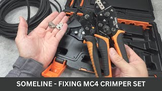 Fixing amp Reviewing SOMELINE MC4 Solar Connector Crimping Tool Kit  Essential for Solar Projects [upl. by Atrahc821]