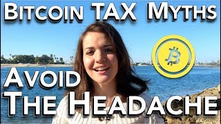 Bitcoin TAX Myths How to Avoid the Headache with Cointracking [upl. by Vittorio157]