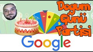 Googleın Çılgın Doğum Günü partisi [upl. by Kokoruda70]