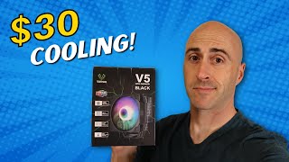 Cheapest LGA 1700 Cooler  Vetroo V5 CPU Cooler Review [upl. by Eahsram975]