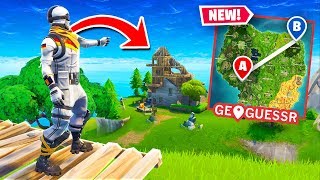 Can You GUESS Where I Am In Fortnite GeoGuessr [upl. by Gil]