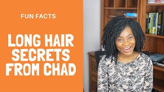 Fun Fact Africa  Long Hair Secrets From Chad [upl. by Leitman]