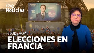 MACRON gana a LE PEN Los DATOS al DETALLE y todas las LECTURAS de las ELECCIONES FRANCESAS  RTVE [upl. by Celene648]