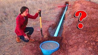 This INSPECTION Decides The Fate Of Our OffGrid Cabin Build  DIY Septic System Completion [upl. by Bat455]