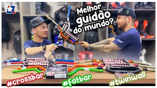 Melhor Guidão Off Road do Mundo Renthal Fatbar X Crossbar X Twinwall [upl. by Sesiom]