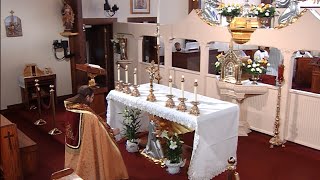 Holy Mass begins at 8 am ET  followed by the Holy Rosary [upl. by Hsetirp939]