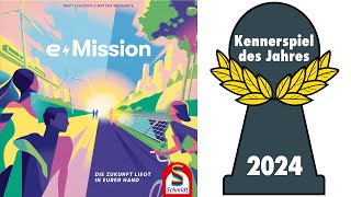 Kennerspiel des Jahres 2024 „eMission“ [upl. by Meill]