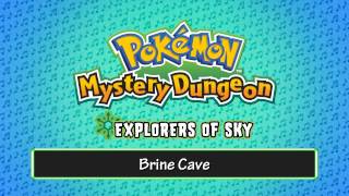 056  Brine Cave  Pokémon Mystery Dungeon  Explorers of Sky [upl. by Jaquelin]