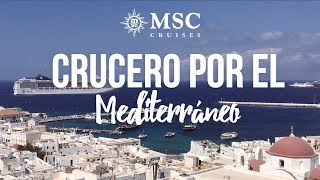 Crucero por el Mediterráneo con MSC Magnifica [upl. by Edholm]