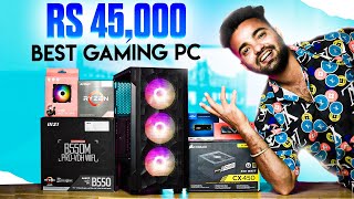 Rs 45000 Best Budget Gaming PC Build 2023 Hindi [upl. by Daukas]