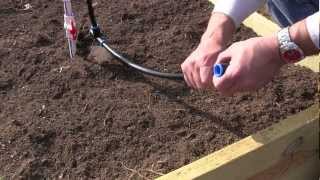 Automatic Garden Drip Irrigation Part 3 Final Prep Work Drip Tubing Fittings amp Emitters [upl. by Tiat]