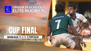 HIGHLIGHTS  Isipathana v St Peters SLSRFA U19 7s 2023  Cup Final [upl. by Aiyn]