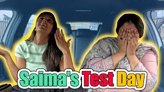 Saimas Driving Lesson And TEST RESULT [upl. by Karmen]